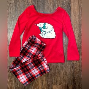 Toddler Christmas Pajama Set 4T